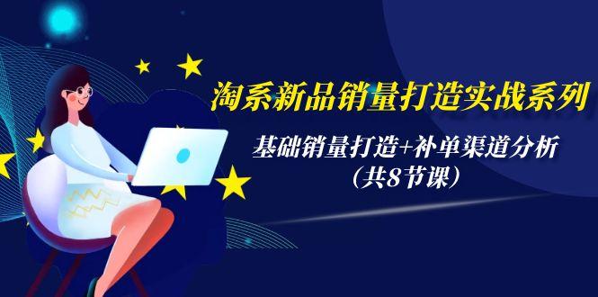 (9962期)淘系新品销量打造实战系列，基础销量打造+补单渠道分析(共8节课)-网创资源