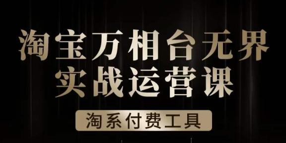 沧海·淘系万相台无界实战运营课，万相台无界实操全案例解析-网创资源
