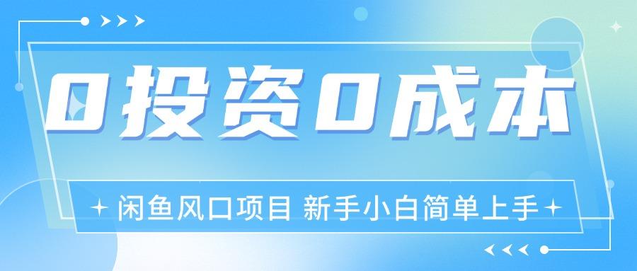 最新风口项目闲鱼空调3.0玩法，月入过万，真正的0成本0投资项目-网创资源