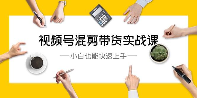 视频号混剪带货实战课，小白也能快速上手（10节课）-网创资源