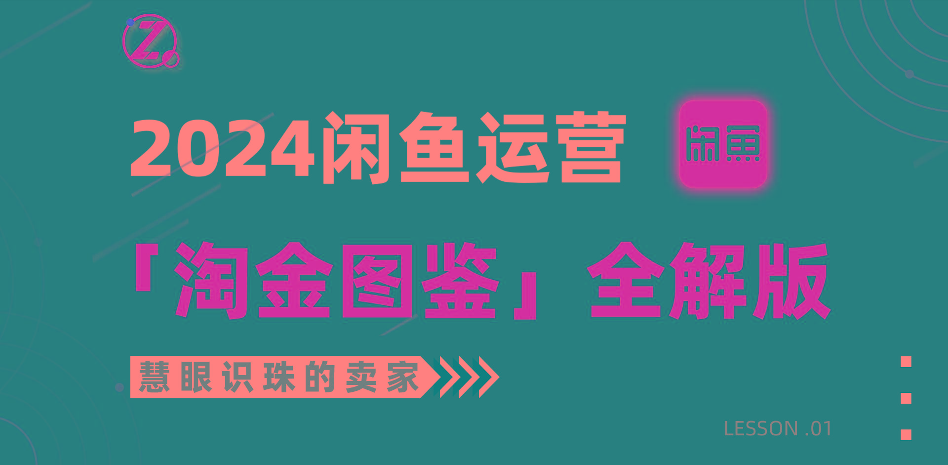 (9738期)2024闲鱼运营，【淘金图鉴】全解版-网创资源