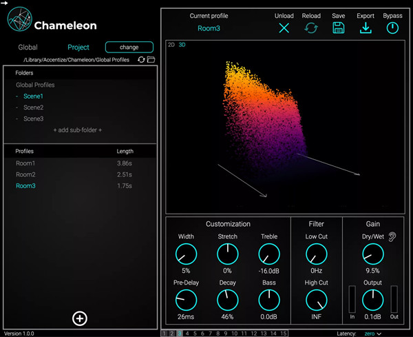 Accentize Chameleon(智能音频插件) v2.1.1 免费版-网创资源