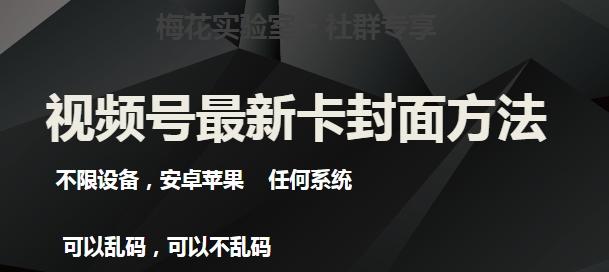 梅花实验室社群最新卡封面玩法3.0，不限设备，安卓苹果任何系统-网创资源
