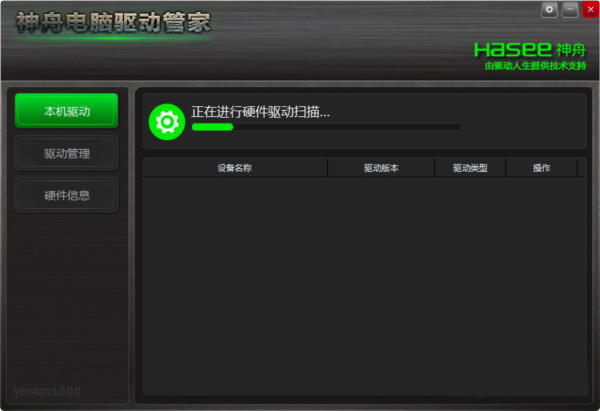神舟电脑驱动管家 v1.0 官方免费版-网创资源