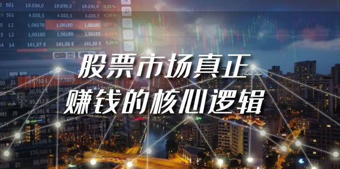 (9270期)某公众号付费文章《股票市场真正赚钱的核心逻辑》-网创资源