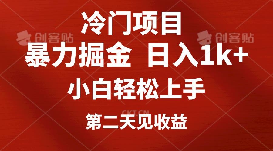 冷门项目，靠一款软件定制头像引流 日入1000+小白轻松上手，第二天见收益-网创资源