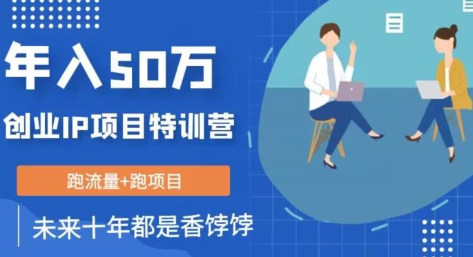 创业IP年入50W核心方法，未来10年最值得做的项目【揭秘】-网创资源