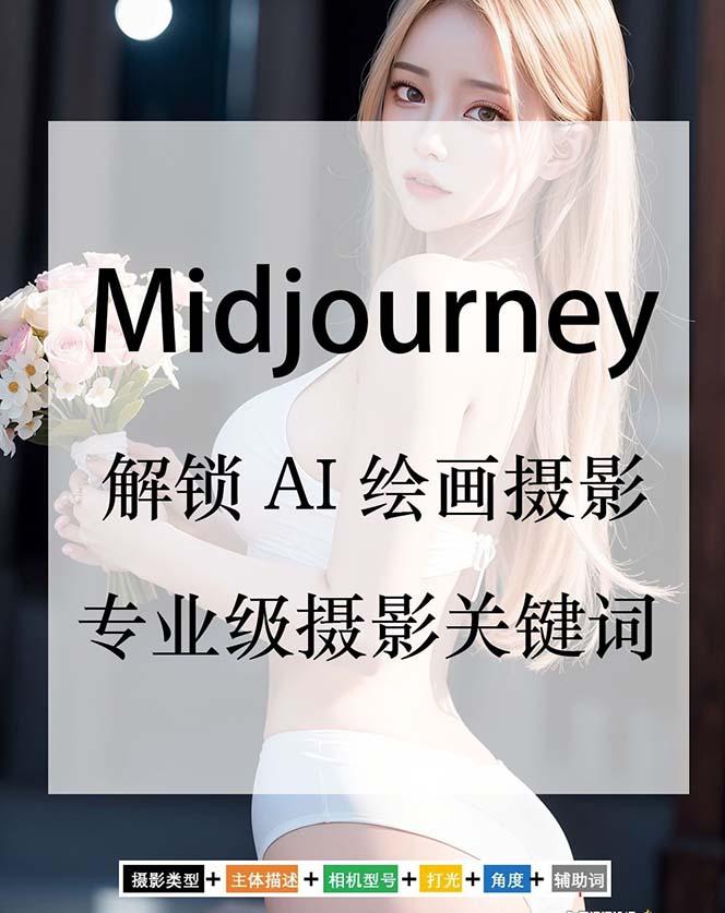 Midjourney关键词-解锁AI绘画专业级人工智能摄影关键词表-网创资源