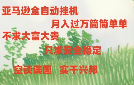 亚马逊全自动浏览挂机-网创资源