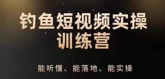0基础学习钓鱼短视频系统运营实操技巧，钓鱼再到系统性讲解定位ip策划技巧-网创资源