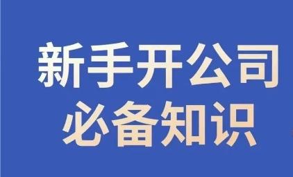 新手开公司必备知识，小辉陪你开公司，合规经营少踩坑-网创资源