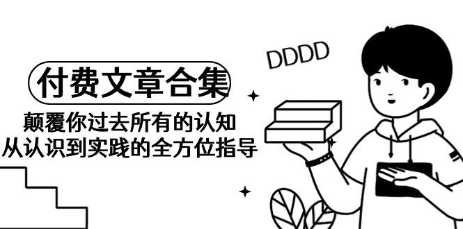 (9646期)《某公众号付费文章合集》颠覆你过去所有的认知 从认识到实践的全方位指导-网创资源