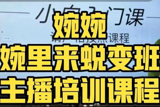婉婉·婉里来蜕变班（主播课）全方位理解底层逻辑并灵活运用-网创资源
