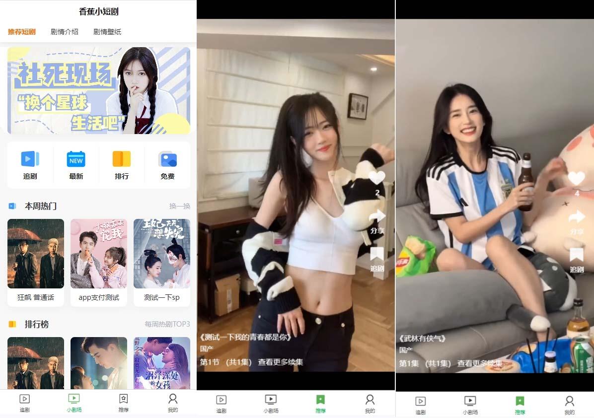 (8542期)小剧场短剧影视系统源码 全开源 带支付收益+会员机制+代理推广等模式【…-网创资源